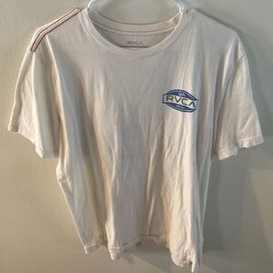 RVCA Tshirt. Size Large. White